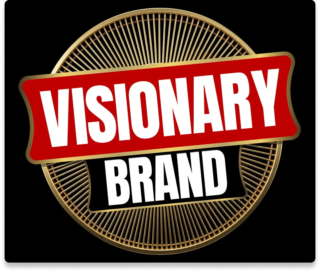 The Visionary Brand Badge